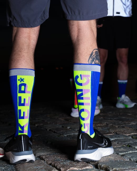 GOFLUO - Socks Blaze - © Yade Demet - 24,95 euro - 7-1